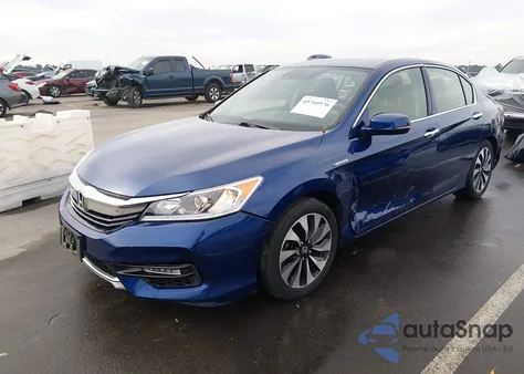 2017 Honda Accord Hybrid Ex-L from USA, damaged, VIN JHMCR6F58HC003164